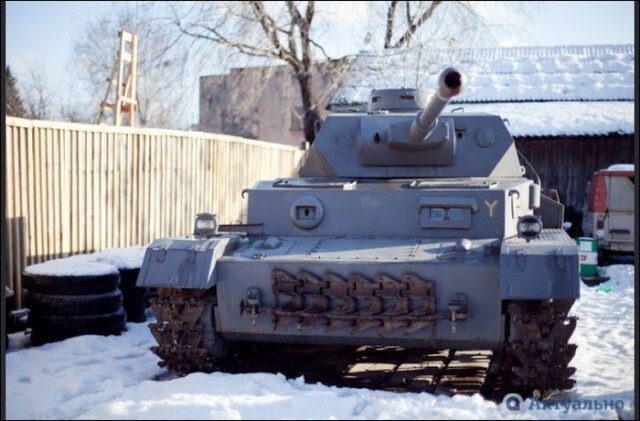 Как в России продавали немецкий танк Pz. IV