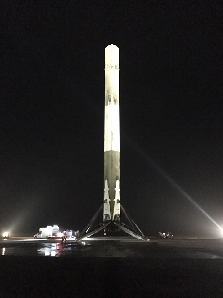 Посадка Falcon-9: взгляд специалиста