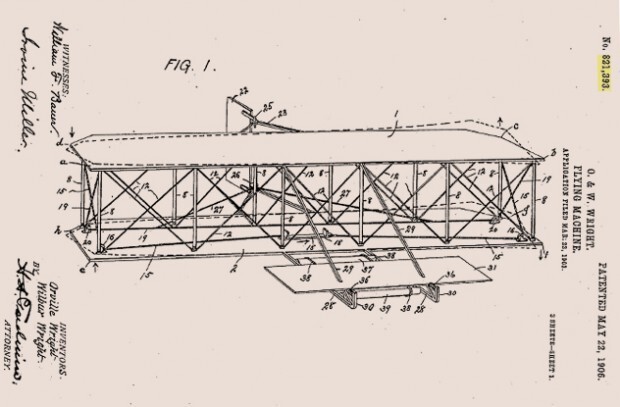 1. Патент братьев Райт