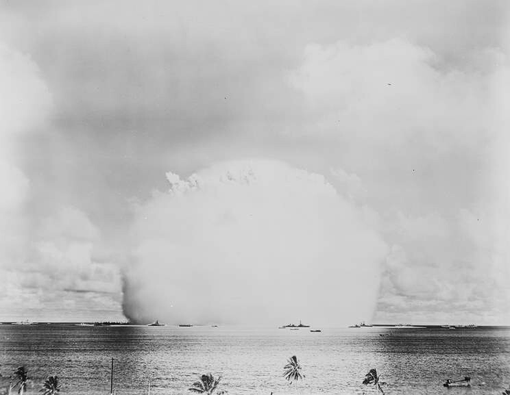 Линкор Нагато. Исторические фотографии. Самурай против ядерного оружия