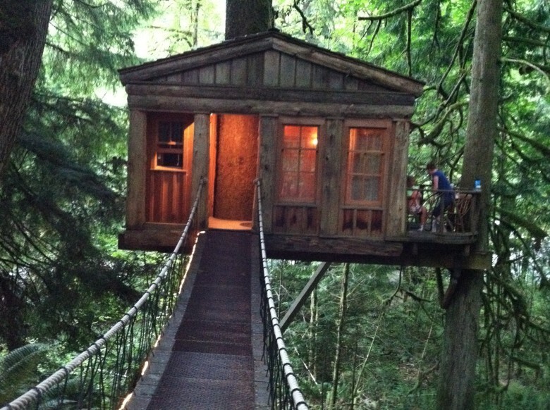 8. Treehouse Point, штат Вашингтон, США