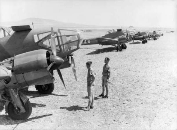 21. Известная сейчас авиабаза Хмеймим в Сирии образца лета 1941-го года