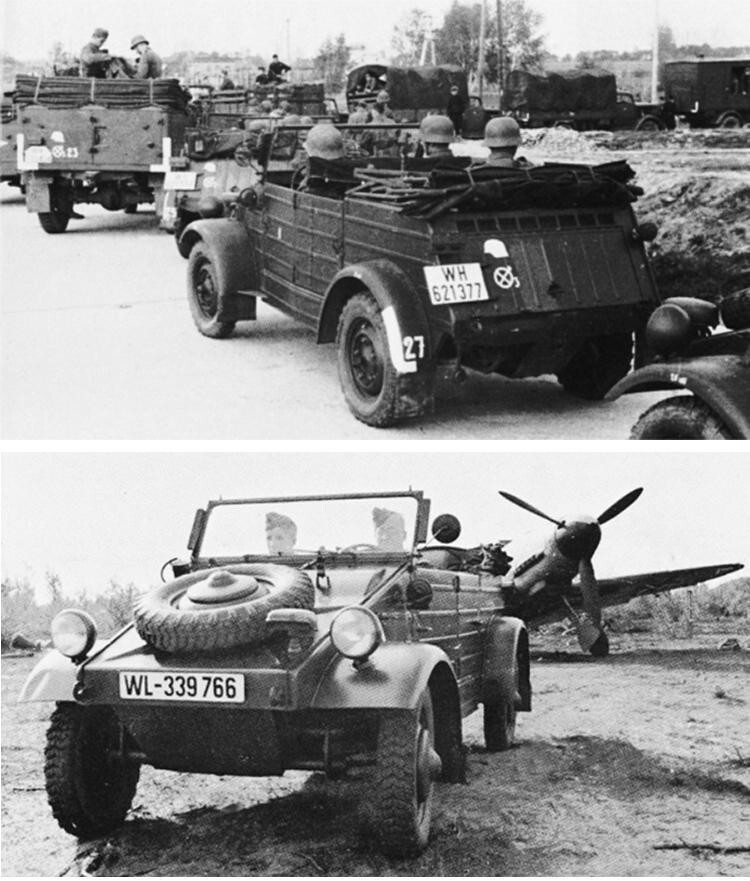 "Немецкий верблюд" - Volkswagen Type 82 (Kübelwagen)