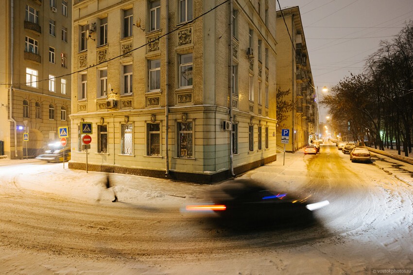 Как убирают снег в Москве