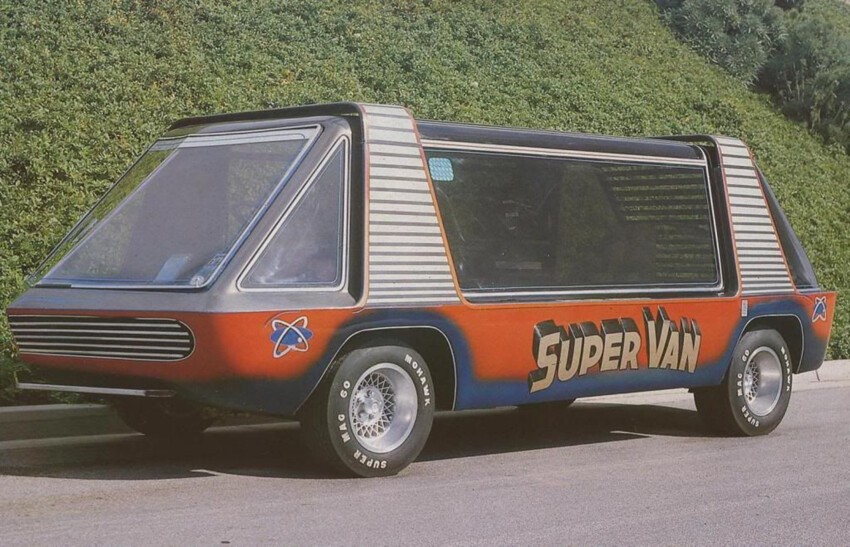Продадут машину из фильма 70-х "Supervan"