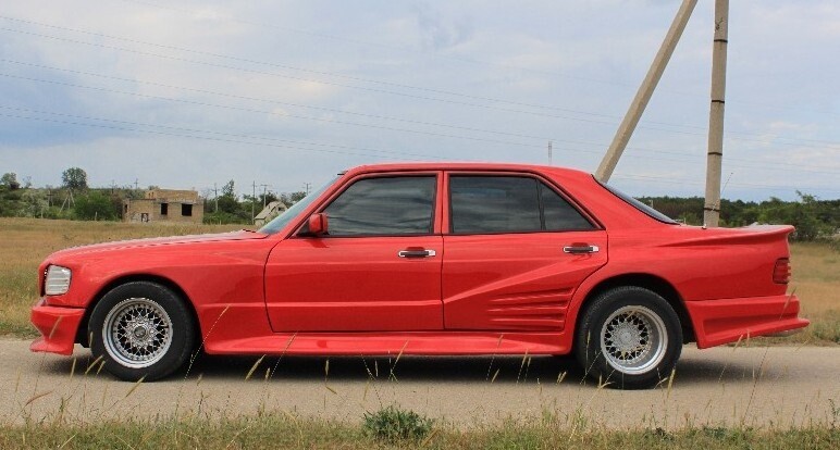 Mercedes-Benz W126 Koenig Specials - безумный тюнинг 80-х 