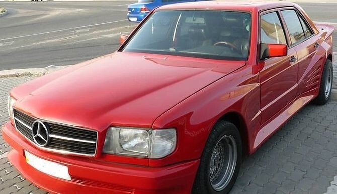 Mercedes-Benz W126 Koenig Specials - безумный тюнинг 80-х 