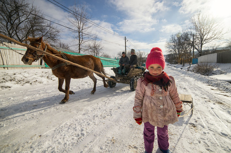 Снежная ностальгия: великолепные фотографии румынской зимы
