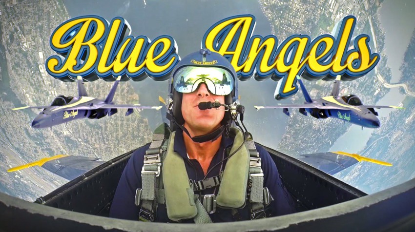 Воздушное шоу Голубые Ангелы! 