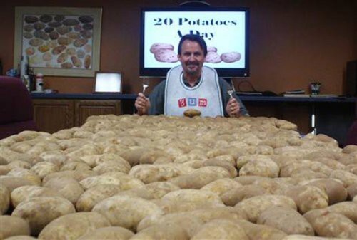Мужчина в течение двух месяцев питался исключительно картофелем 