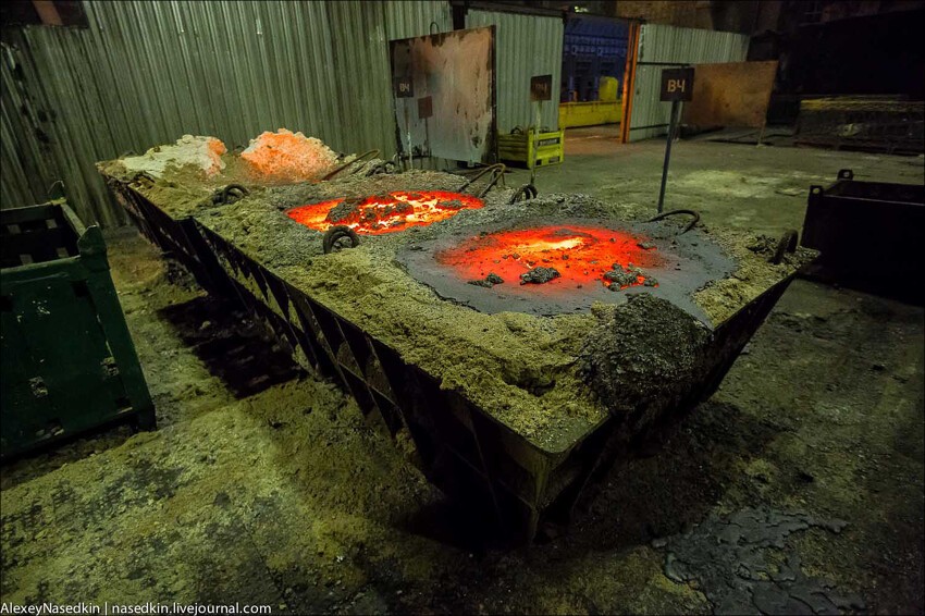 Изготовление деталей для КамАЗов на литейном заводе в Набережных Челнах