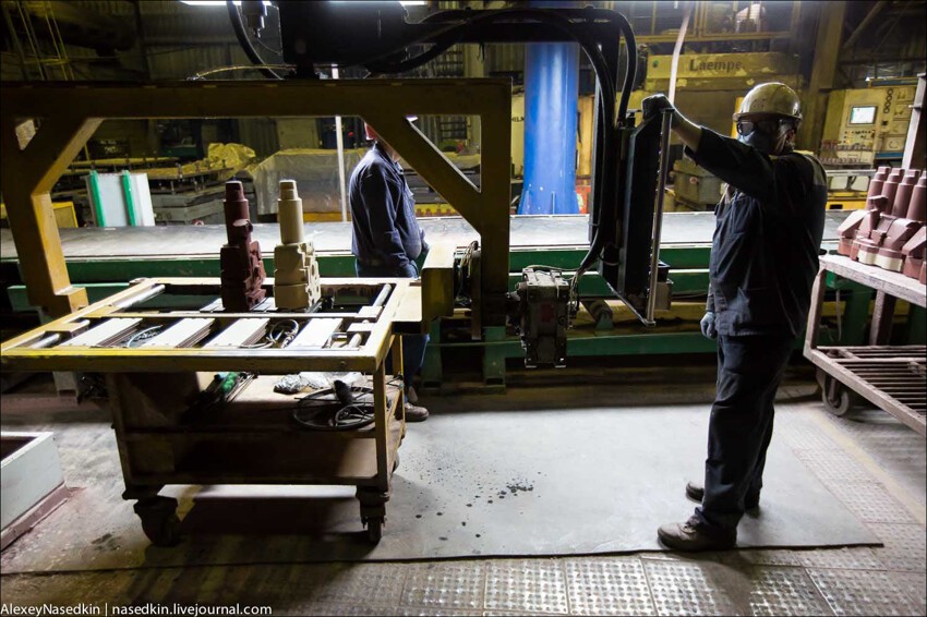 Изготовление деталей для КамАЗов на литейном заводе в Набережных Челнах