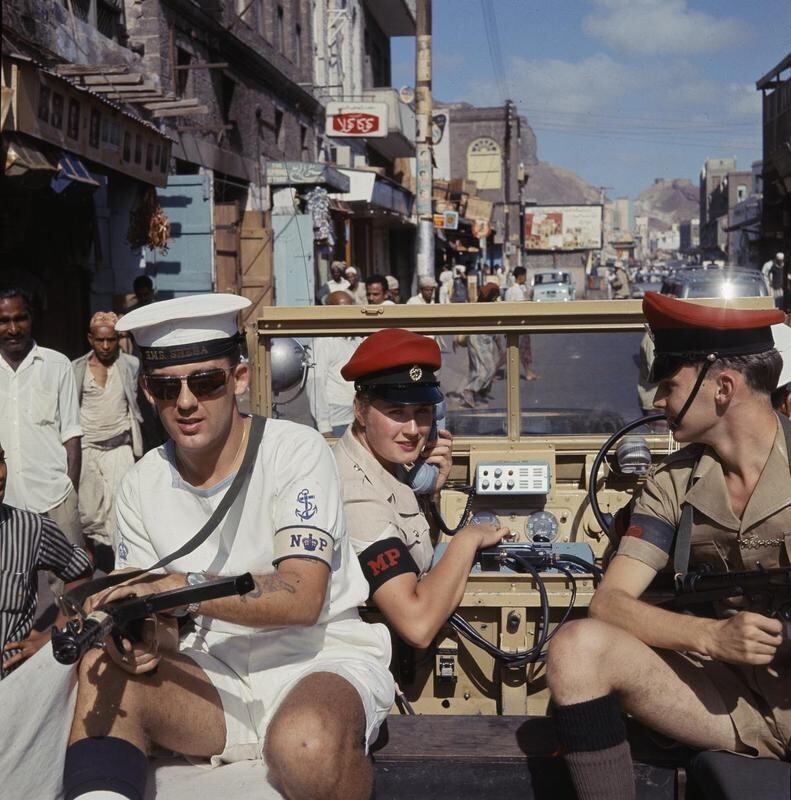  Английский патруль в Адене, 1965-66 гг.: