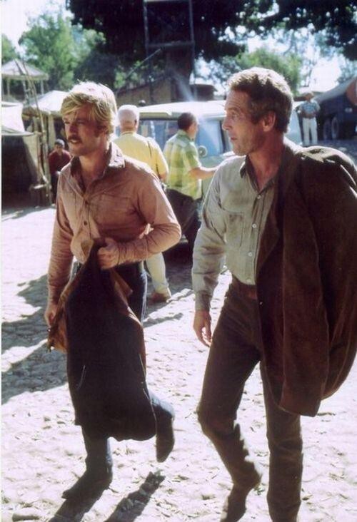Роберт Редфорд (Robert Redford) и Пол Ньюман (Paul Newman) 
