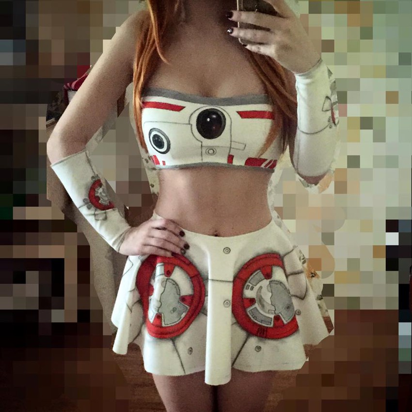Интересный костюм дроида