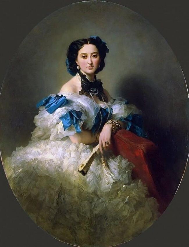 4. Графиня Варвара Алексеевна Мусина-Пушкина, 1857 год.