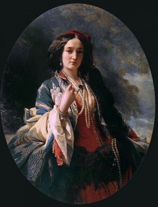5. Екатерина Браницкая, графиня Потоцкая, 1854 год.