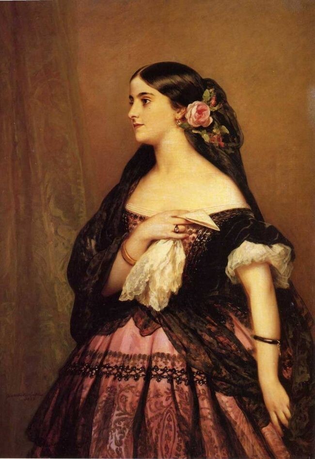 9. Аделина Патти, 1863 год.