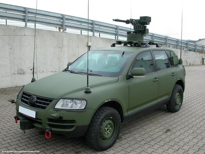 VW Toureg military version