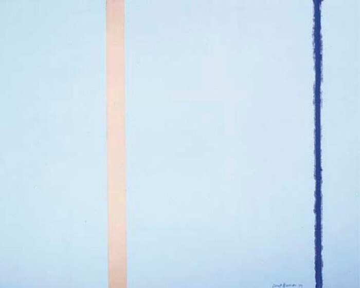 10. "Белый огонь I", Барнетт Ньюман - 3,8 млн. долларов