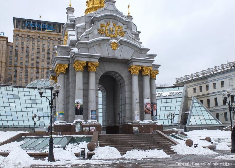 Центр Киева глазами русского человека - фоторепортаж