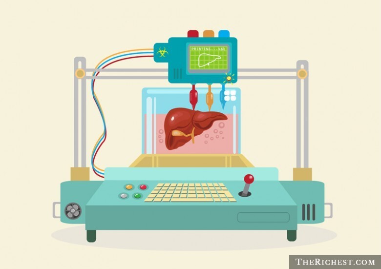 2. Печень для трансплантации, отпечатанная на 3D-принтере
