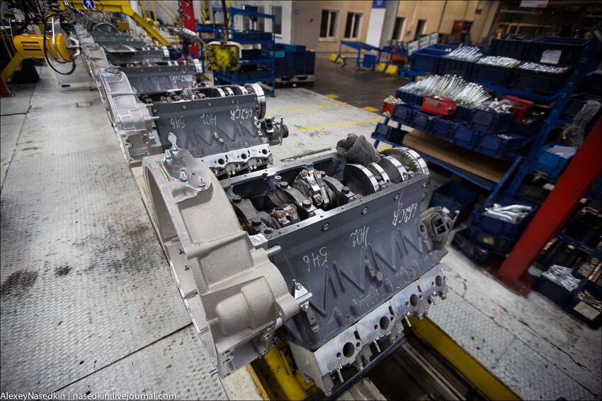 Производство двигателей для КамАЗов