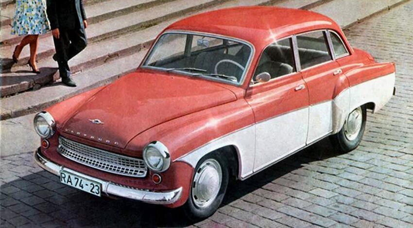 Автомобиль-миллионник из ГДР - Wartburg 353