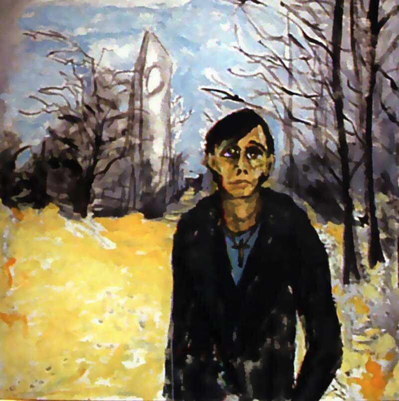 Berlin landscape with JO – 1978 (Portrait of Iggy Pop (James Osterberg))