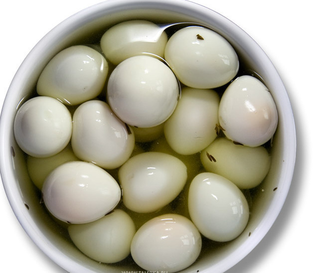 Маринованные яйца - суровая мужская закуска
