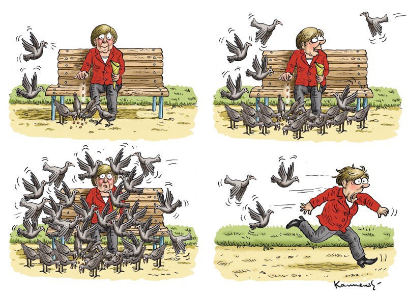 Сверхнаивность от Ангелы Меркель