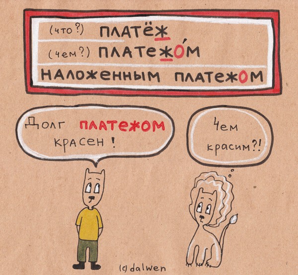 Русский язык в котах  