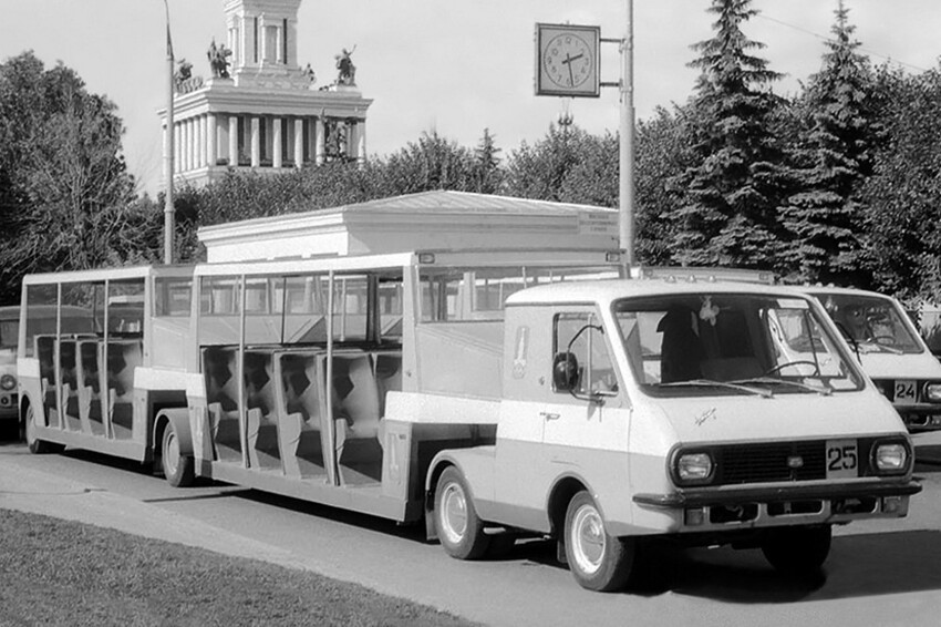 Советские автомобили на Олимпиаде-80