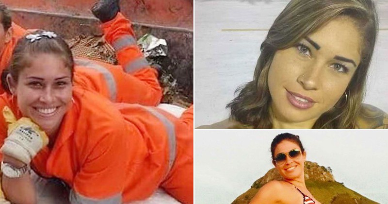 Бразильская девушка-дворник выложила фото в Сеть - и получила сотни предложений модельных агентств