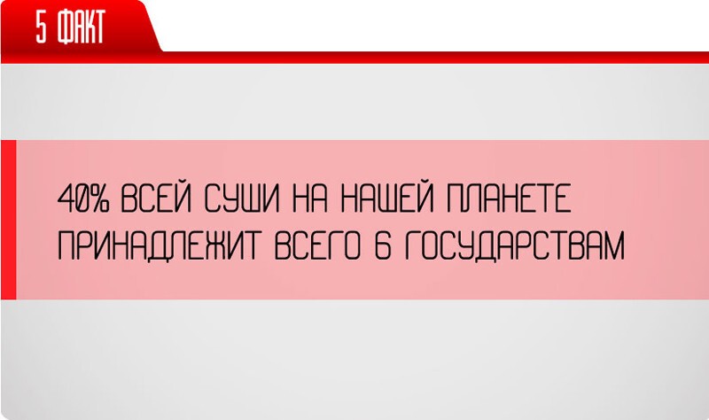 25 неожиданных фактов о нашей жизни