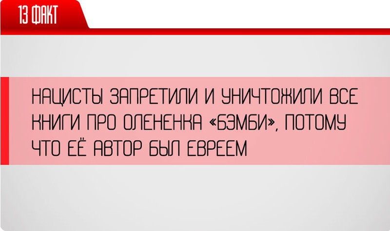 25 неожиданных фактов о нашей жизни