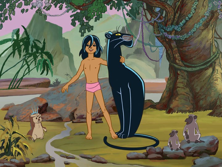 Мультфильм «Маугли»: Модель воспитания ребёнка в советской и американской версии