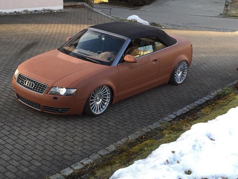  Audi S4 Cabrio в кожаном одеянии