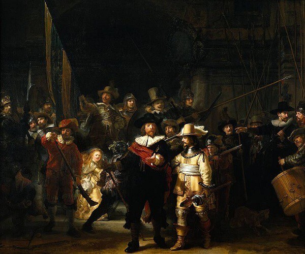 Рембрандт «Ночной дозор» 1642.