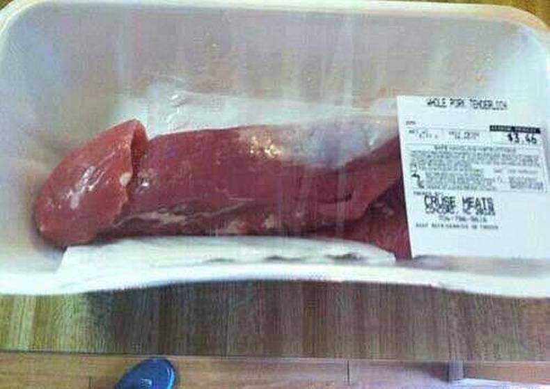 Зашёл такой купить мяса, а там…
