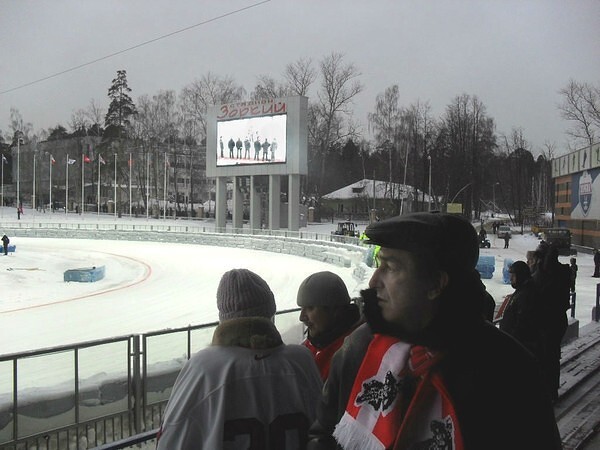 В Красногорске прошёл Чемпионат мира по мотогонкам на льду