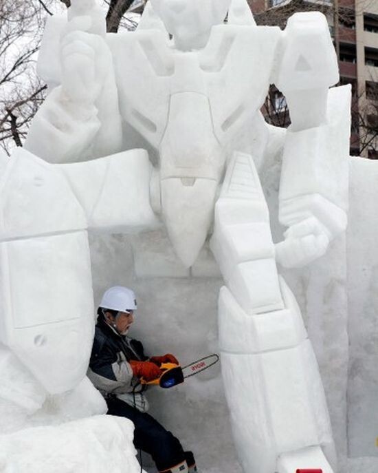 Cнежный фестиваль Sapporo Snow Festival