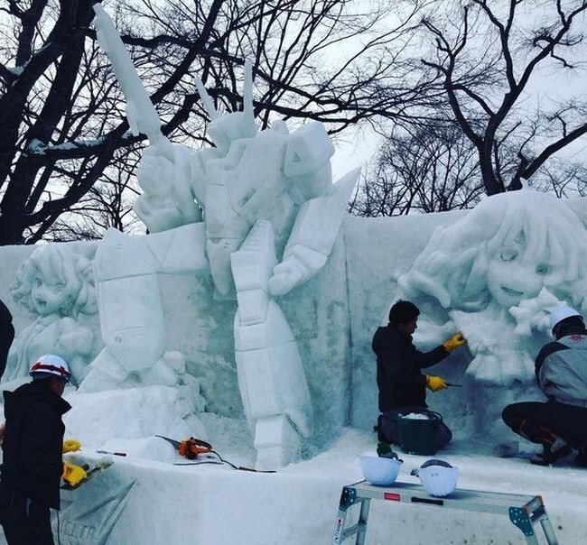 Cнежный фестиваль Sapporo Snow Festival