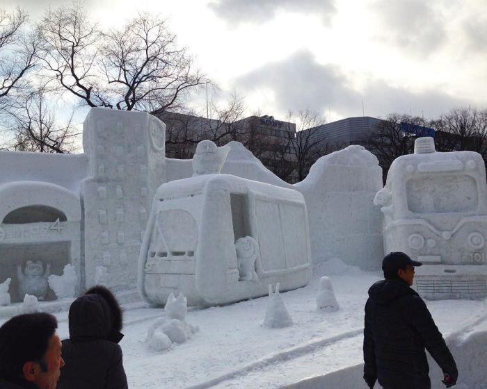 Cнежный фестиваль Sapporo Snow Festival