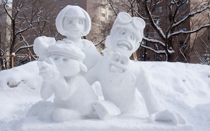 Cнежный фестиваль Sapporo Snow Festival