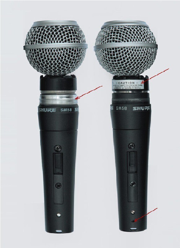 Как отличить микрофон SHURE sm58 от подделки