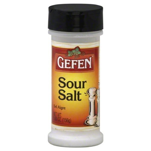 12. Sour salt.