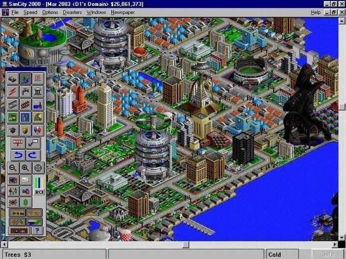 2. simcity 2000