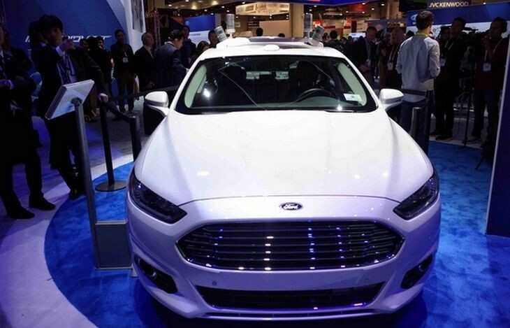 3. Ford Fusion Hybrid Autonomous Test Car