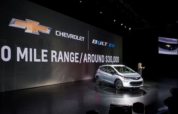 5. Chevy Bolt EV